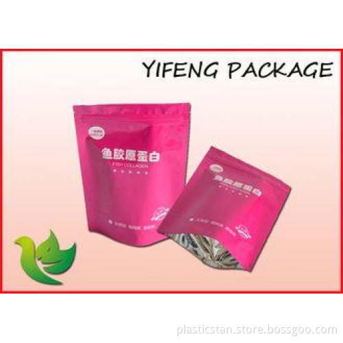 Printed Aluminum Foil Stand Up Pouch For Face Mask Packaing